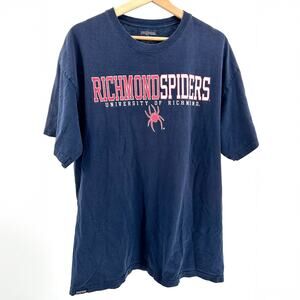 Jansport Navy Cotton Richmond Spiders University Graphic T-Shirt